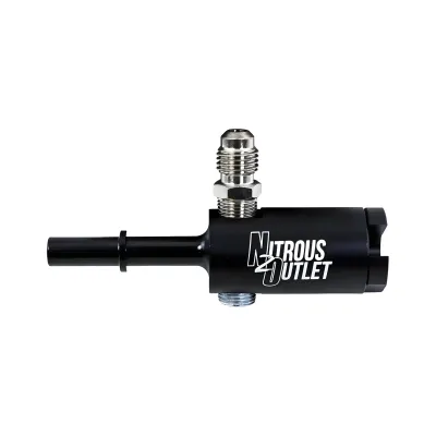Universal 5/16 Inch Inline Fuel Adapter Kit Nitrous Outlet