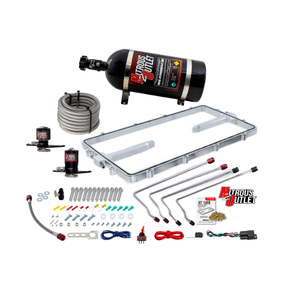 Nitrous Outlet GM 102mm Texas Speed Titan LR-T, SR-1, SR-3, SR-7 Intake Hard-Lin
