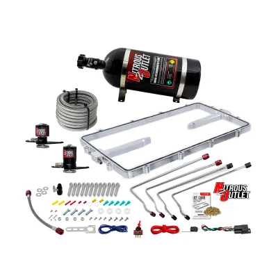 Nitrous Outlet GM 102mm Texas Speed Titan LR-T, SR-1, SR-3, SR-7 Intake Hard-Lin