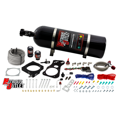 Nitrous Outlet Dodge 90mm 2005-2010 Challenger/Charger/300C/Jeep 6.1 Hemi Intake
