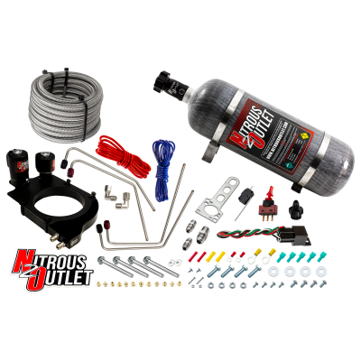 Nitrous Outlet GM Truck Holley Hi-Ram 102mm Throttle Body Hard-line Plate Plate