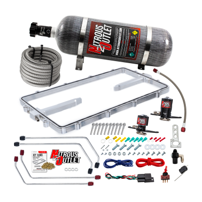 Nitrous Outlet GM BTR Equalizer 1 LS1/LS2 Spacer Plate Plate System - Gas/E85 (5