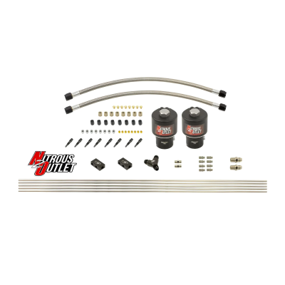 Nitrous Outlet Dry 8 Cylinder Solenoid Forward Direct Port Conversion Kit - Two