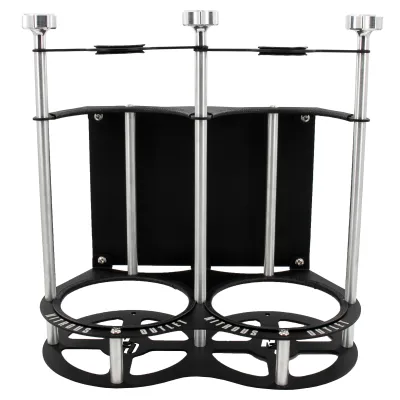Nitrous Outlet Race-Light Dual 10lb Bottle Bracket with Roll Bar Mount - 1-5/8"