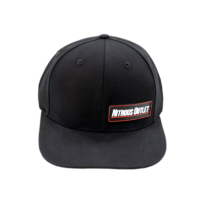 Nitrous Outlet Fitted Patch Cap (Black)(Medium), 00-91026-M