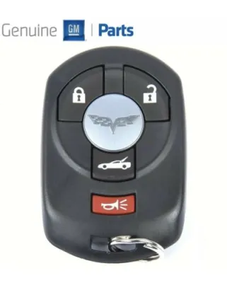 2005-2007 C6 Corvette Genuine GM Keyless Remote Key FOB Transmitter #1 10372541