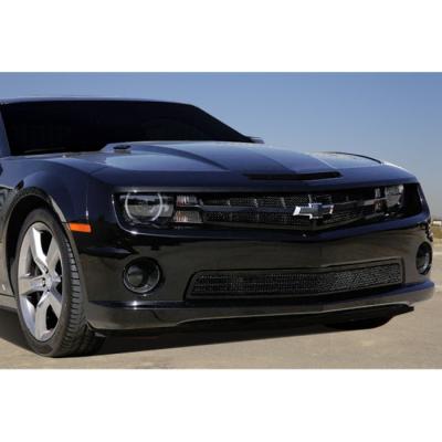 2010-2013 Camaro T-Rex® - 1-Pc Upper Class Custom Style Black Mesh Lower Grille