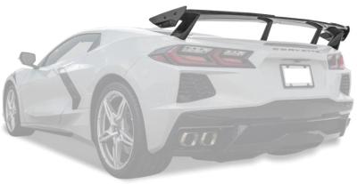 20-26+ C8 Corvette High Wing Spoiler (Matte Black) - EOS