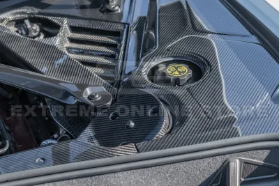 20-27+ C8 Corvette Carbon Fiber Strut Cover (W/O Mag-Ride) - EOS *OPEN BOX*