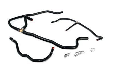 2005–2007 Chevy Corvette LS2 6.0L Heater Hose Kit, Black