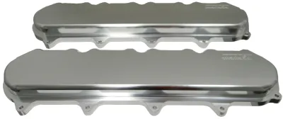 2016-2019 C7 Corvette and 2016+ Camaro Moroso Aluminum Valve Covers, Pair, No Coil Mounts, LT1/LT4/L86