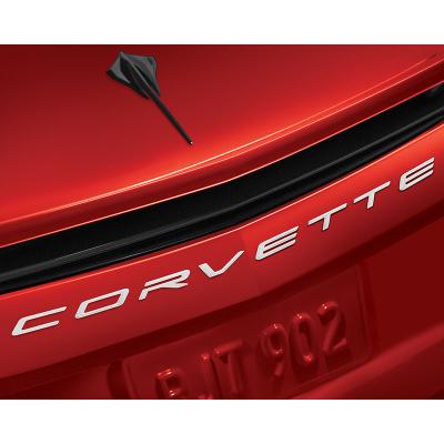 20-26+ C8 Corvette Script Emblem (Arctic White) - General Motors