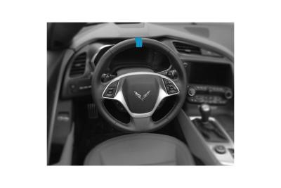 1984-2026 Chevrolet Corvette Steering Wheel Top Center Stripe Marker Decal - Cho