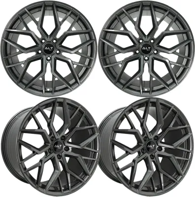 20-25+ C8 Corvette Forged Velocity 19x8.5" & 20x11" Wheel Kit Gloss GunmetalIncl