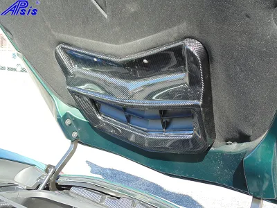 14-UP C7 Corvette Stingray, Z06, GS, Carbon Fiber Hood Airvent Extension (under the hood)