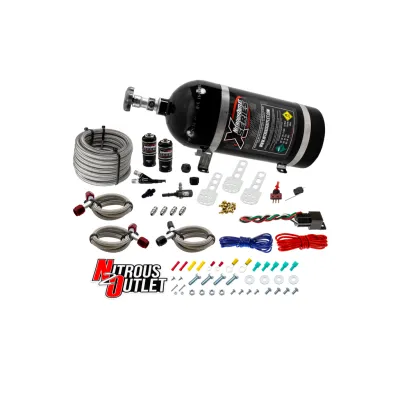 X-Series GM 2014-2019 LT1/L83/L86 Single Nozzle System - Gas/E85 (5-55psi)(35-20
