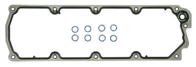 Fel-Pro 0.125 in Thick Valley Cover Gasket - GM LS-Series - Aluminum/Rubber