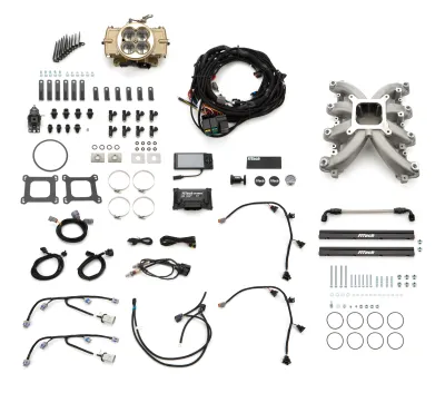 FiTECH FUEL INJECTION 37003 Retro LS Port 750 HP EFI System w/LS3 Intake