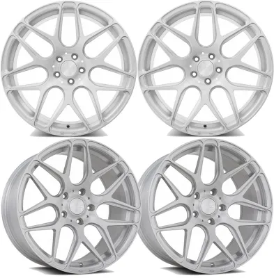 20-25+ C8 Corvette FS01 19x8.5" & 20x11" Wheels Front & RearBrushed Clear , MRR