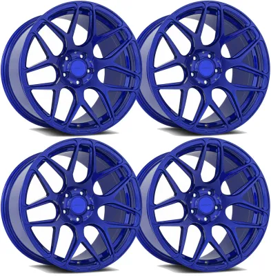 20-25+ C8 Corvette FS01 19x8.5" & 20x11" Wheels Front & RearCandy Blue , MRR