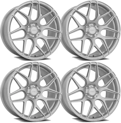 20-25+ C8 Corvette FS01 19x8.5" & 20x11" Wheels Front & RearLiquid Silver , MRR