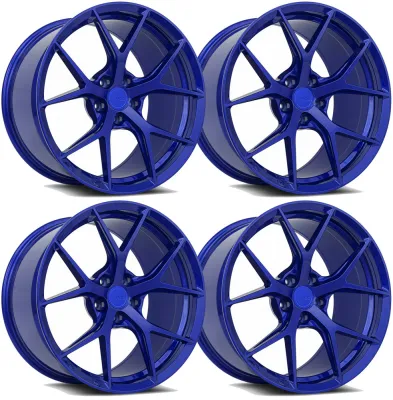 20-25+ C8 Corvette FS06 19x8.5" & 20x11" Wheels Front & RearCandy Blue , MRR