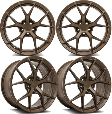 20-25+ C8 Corvette FS06 19x8.5" & 20x11" Wheels Front & RearGloss Bronze , MRR