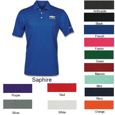 Chevrolet Men’a Nike Dri-Fit Micro Pique Polo