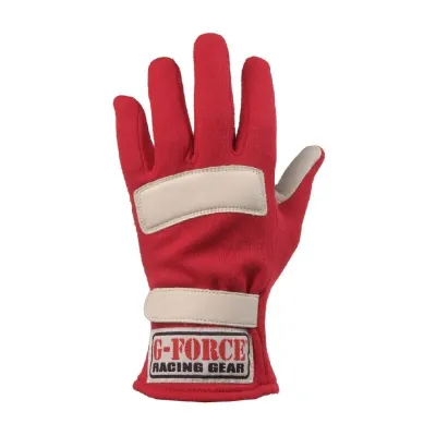 G-FORCE G5 Racing Gloves Medium Red