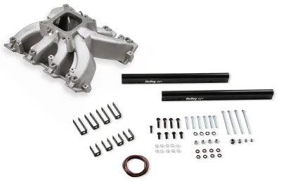 Holley Single-Plane EFI Split Design Race Intake Manifold - GM LS-Series