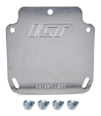 Ict Billet Aluminum Throttle Body Blockoff Plate - GM LS-Series