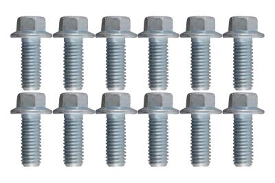 Ict Billet Hex Head Rear Engine Cover Bolt Kit - GM LS-Series - Set of 12