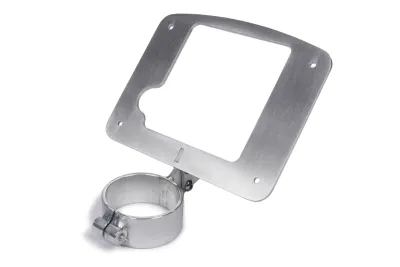 IDIDIT Digital Dash Mount, Clamp-On, Aluminum, Natural, AEM CD7, 1-3/4" Steering Column, Kit