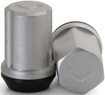 16-24 Camaro & 20-25+ C8 Corvette, 19mm Hex Silver Lug Nut Kit Includes 20, Voss