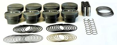 Mahle Pistons Forged Piston and Ring - GM LS-Series - 4.075 in Bore