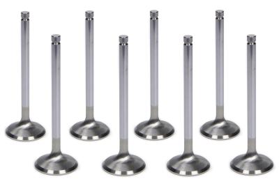 Manley Stainless Exhaust Valve - GM LS-Series - Set of 8 - 1.600 in Head