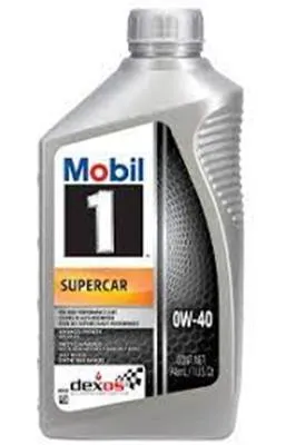 Mobil 1 Supercar GM dexosR Engine Oil, 0W40 - 1 Quart,  SET OF 6