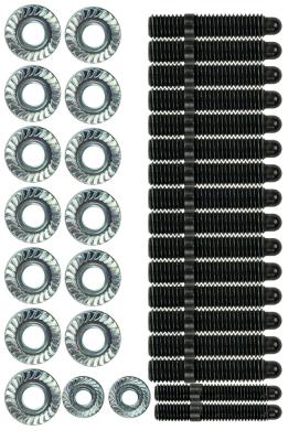 Moroso Serrated Face Nuts Oil Pan Stud - GM LS-Series - Steel
