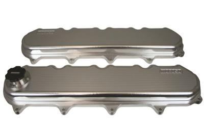Moroso Stock Height Valve Cover - GM GenV LT-Series - Pair - Aluminum