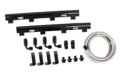 Msd Ignition Atomic EFI Fuel Rail Kit - MSD LS7 Atomic AirForce Intakes