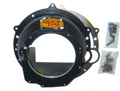Quick Time Block Plate Bellhousing - GM LS-Series - Steel