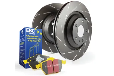2016-2019 Chevrolet C7 Corvette Stingray, S9KF Kit Number FRONT Disc Brake Pad and Rotor Kit DP42093R+USR7720, S9KF1754