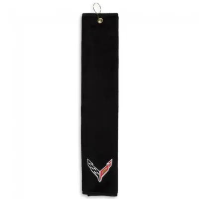 C8 Corvette Microfiber Scrubber Golf Towel