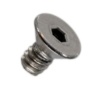 #6-32 x 1/4 Hex Drive Flat Head Screw - Stainless Steel, 00-12501-BOLT