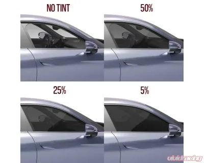 Vicrez Window Tint Pre-Cut Windshield Eyebrow Option 1 vwt10602 5% - Dark Chevrolet Corvette Coupe C8 2020-2024