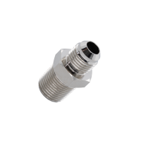 Nitrous Outlet 3/8" NPT x 6AN Straight Fitting- Male/Male, 00-01160-B