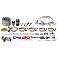 Nitrous Outlet Universal EFI Dual Hydra Nozzle System - Gas/E85 (5-55psi)(100-25