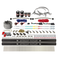 Nitrous Outlet 4 Cylinder Dual Stage Direct Port System - Two .122 Nitrous Solen