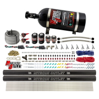 Nitrous Outlet 4 Cylinder Dual Stage Direct Port System - Two .122 Nitrous Solen