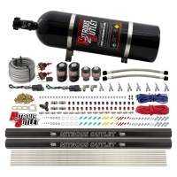Nitrous Outlet 4 Cylinder Dual Stage Direct Port System - Two .122 Nitrous Solen